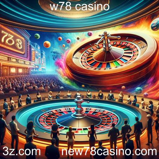 A emoção da roleta no w78 casino