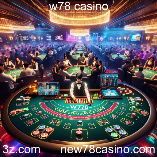 Descubra a Emoção do Cassino Ao Vivo no w78 Casino